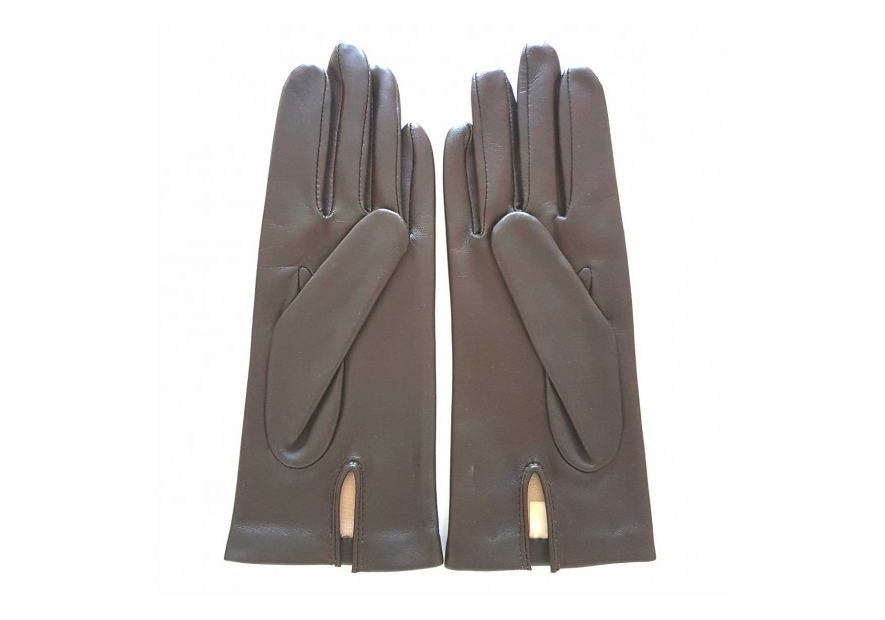 Poujade P01DST - AGNEAU - MARRON gant femme tactil poujade classic cachemire gants femme