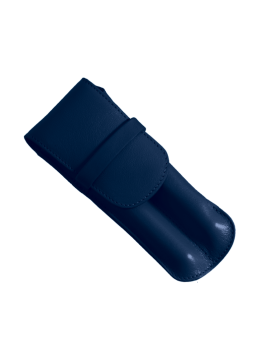 Atelier de la forêt 02.20.15 - CUIR DE VACHETTE - MA atelies de la foret étui 2 stylos etui stylo