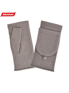 Glove Story 31155NF - LAINE - GRIS CLAIR glove story-laine-mitaine capuche gants femme tu