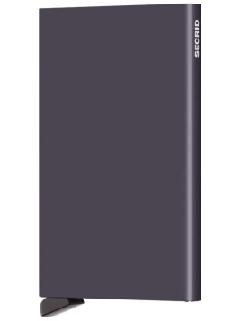 Secrid C - ALUMINIUM - DARK PURPLE porte carte secrid cardprotector porte cartes