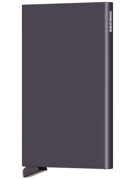 Secrid C - ALUMINIUM - DARK PURPLE porte carte secrid cardprotector porte-cartes