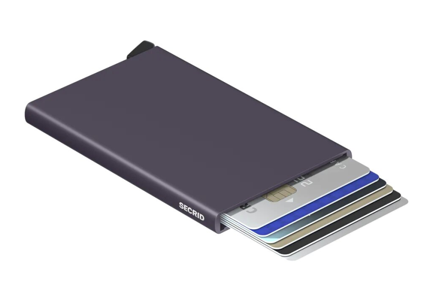 Secrid C - ALUMINIUM - DARK PURPLE porte carte secrid cardprotector porte cartes