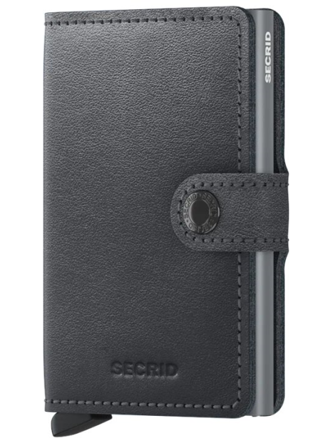 Secrid M - CUIR DE VACHETTE - GREY porte cartes miniwallet original Porte-cartes