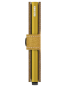 Secrid MC - CUIR DE VACHETTE - OCHRE porte cartes miniwallet crisple porte-cartes