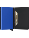 Secrid MM - CUIR DE VACHETTE - BLACK/BL porte cartes miniwallet mm porte-cartes