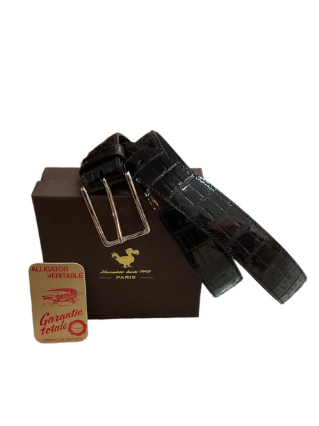 Beynat et Janniaux CEINTURE CROCO - CROCODILE - NOI beynat & janniaux-croco-ceinture homme ceinture-homme