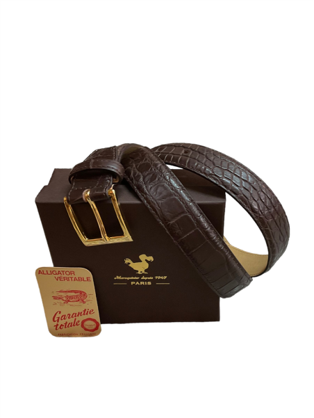 Beynat et Janniaux CEINTURE CROCO beynat & janniaux-croco-ceinture homme Ceinture homme