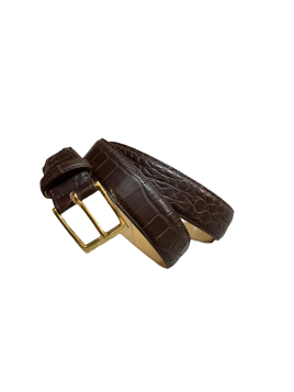 Beynat et Janniaux CEINTURE CROCO - CROCODILE - MAR beynat & janniaux-croco-ceinture homme Ceinture homme