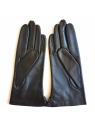 Poujade P26DC - CUIR D'AGNEAU - NOIR poujade-2 boutons-gants femme gants-femme