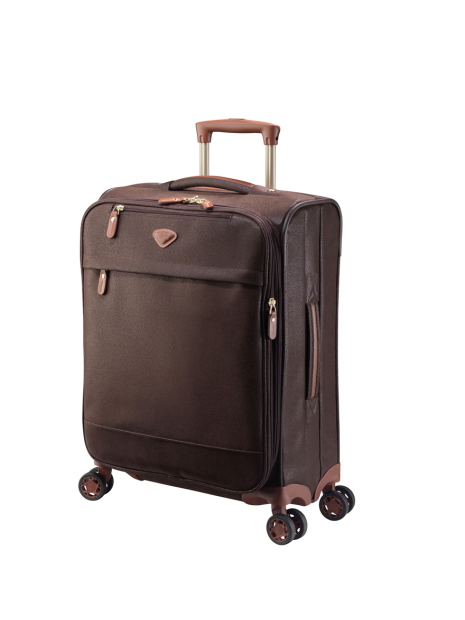 JUMP 4450NU - TEP ET CUIR - CHOCOLAT valise cabine 4 roues uppsala bagages-cabine