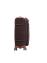 JUMP 4450NU - TEP ET CUIR - CHOCOLAT valise cabine 4 roues uppsala bagages-cabine