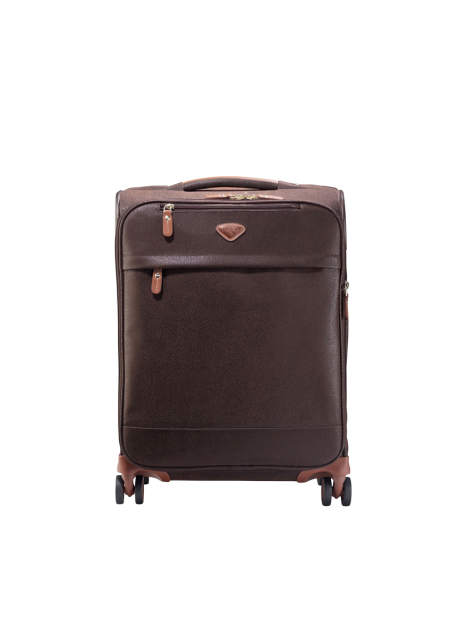 JUMP 4450NU - TEP ET CUIR - CHOCOLAT valise cabine 4 roues uppsala Bagages cabine