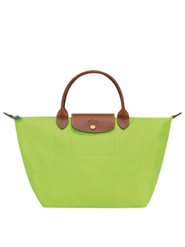 Longchamp 1623089 - NYLON ET CUIR - VERT L sac longchamp pliage porté main m Sacs à mains