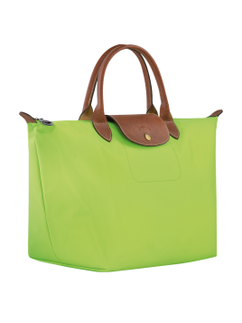 Longchamp 1623089 - NYLON ET CUIR - VERT L sac longchamp pliage porté main m Sacs à mains