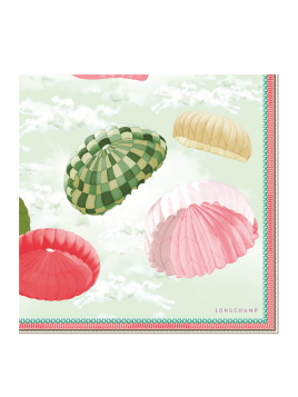 Longchamp 50613/SOI - SOIE - HERBE longchamp carre de soie carre de soie