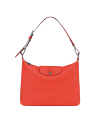 Longchamp 10189987 - CUIR D'AGNEAU - ORANG sac besace m pliage xtra cuir longchamp sacs-a-mains