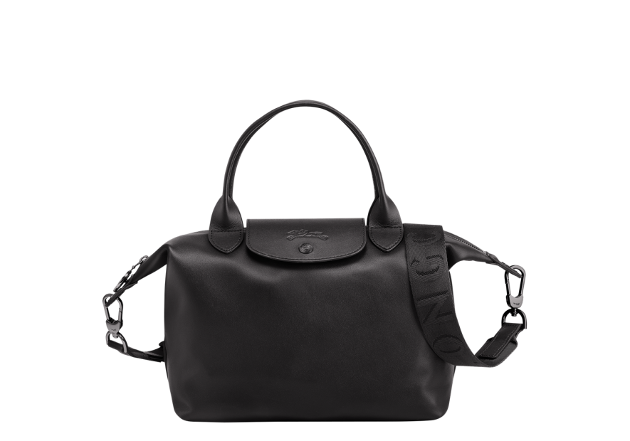 Longchamp 1512/987 - CUIR D'AGNEAU - NOIR sac à main s le pliage xtra Sacs à mains