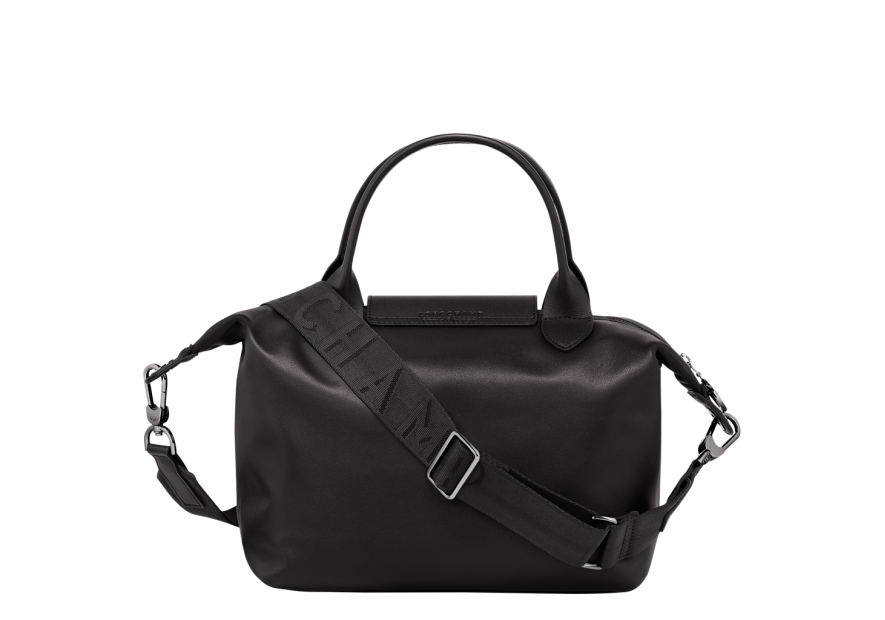 Longchamp 1512/987 - CUIR D'AGNEAU - NOIR sac à main s le pliage xtra Sacs à mains