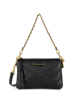 Lancaster 530-23 - CUIR DE VACHETTE - NOIR lancaster soft matelassé Sacs à mains