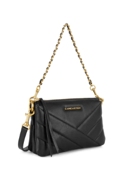 Lancaster 530-23 - CUIR DE VACHETTE - NOIR lancaster soft matelassé Sacs à mains