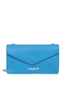 Lancaster 222-36 - CUIR DE CHEVRE - BLEU A lancaster-studio element-trotteur Sacs à mains