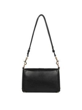 Lancaster 470-53 - CUIR DE VACHETTE - NOIR foulonné double-trotteur Sacs à mains