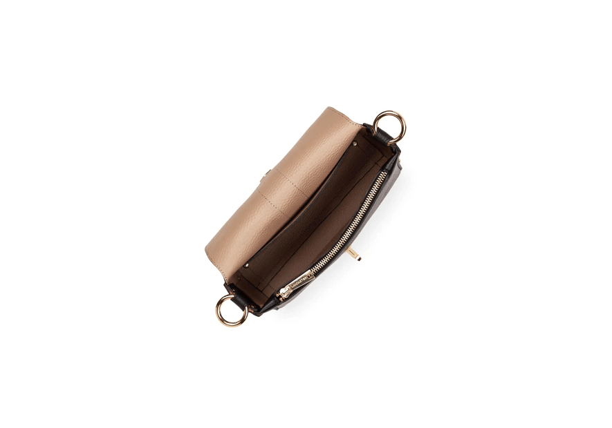 Lancaster 470-53 - CUIR DE VACHETTE - NOIR foulonné double-trotteur Sacs à mains