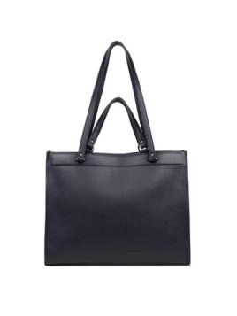 Lancaster 470-59 - CUIR DE VACHETTE - NOIR lancaster-foulonné double-sac cabas épaule Loisirs