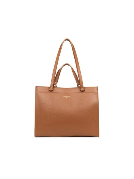 Lancaster 470-59 - CUIR DE VACHETTE - CAME sac cabas a4 lancaster foulonné double loisirs