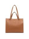 Lancaster 470-59 - CUIR DE VACHETTE - CAME sac cabas a4 lancaster foulonné double loisirs