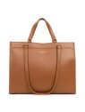 Lancaster 470-59 - CUIR DE VACHETTE - CAME sac cabas a4 lancaster foulonné double loisirs