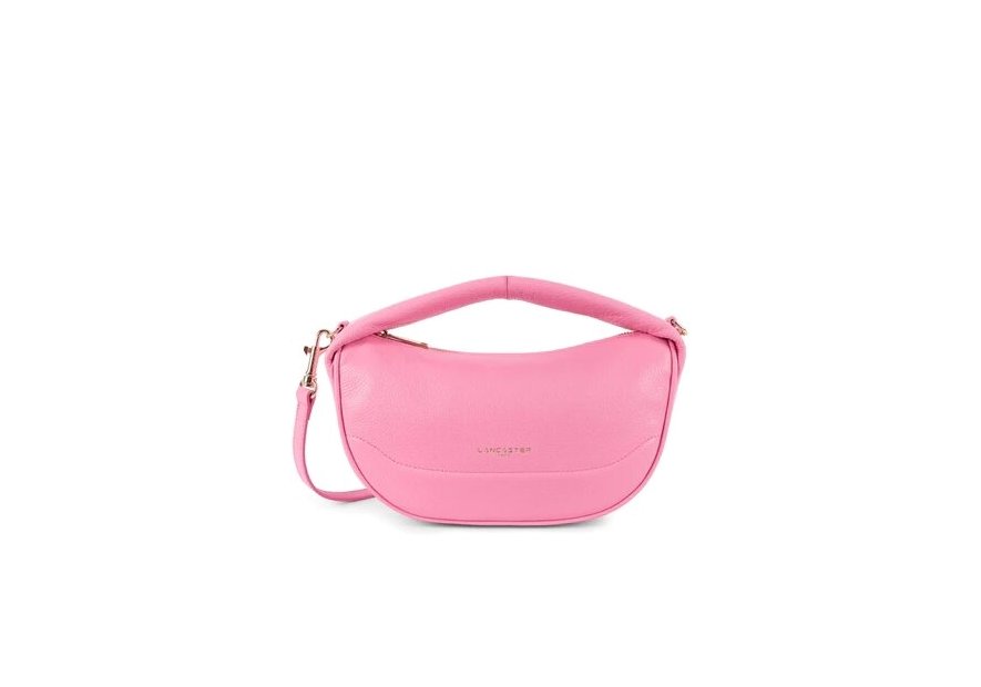 Lancaster 547-73 - CUIR DE VACHETTE - ROSE lancaster-foulonne cerceau-besace Loisirs