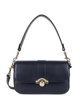 Lancaster 531-004 - CUIR DE VACHETTE - BLE lancaster-paris médaille-sac baguette Sacs à mains