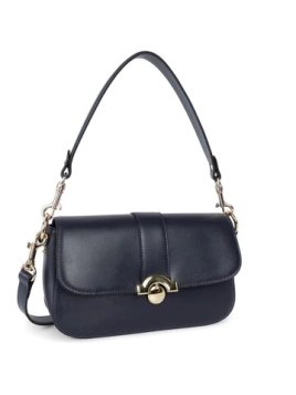 Lancaster 531-004 - CUIR DE VACHETTE - BLE lancaster-paris médaille-sac baguette Sacs à mains