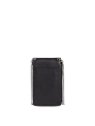 Lancaster 170-27 - CUIR DE VACHETTE - NOIR foulonné pm-pochette telephone sacs-a-mains
