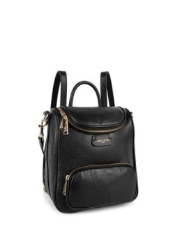 Lancaster 529-80 - CUIR DE VACHETTE - NOIR lancaster-dune-sac à dos Sacs à mains