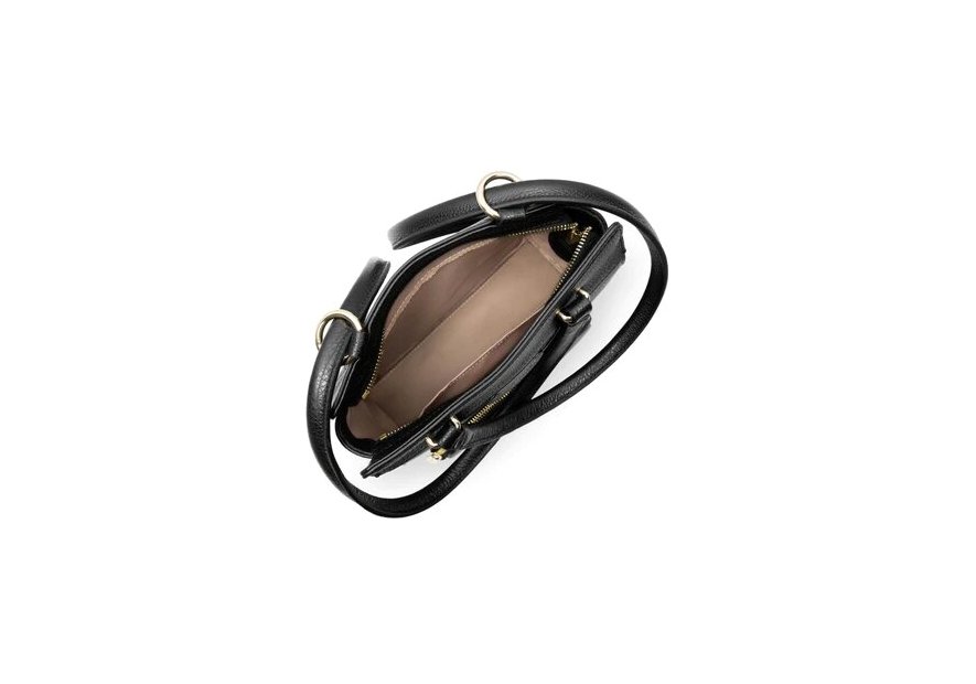 Lancaster 529-81 - CUIR DE VACHETTE - NOIR dune-sac à dos Sacs à mains