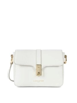 Lancaster 547-40 - CUIR DE VACHETTE - BLAN lancaster foulonné milano sac rabat carré s Sacs à mains