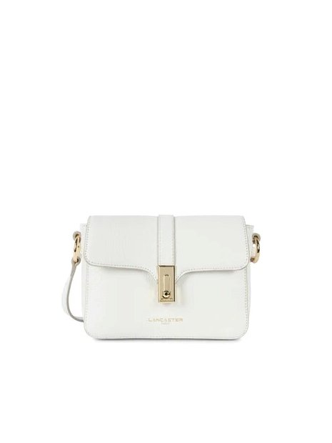Lancaster 547-40 - CUIR DE VACHETTE - BLAN lancaster foulonné milano sac rabat carré s sacs-a-mains