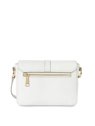 Lancaster 547-40 - CUIR DE VACHETTE - BLAN lancaster foulonné milano sac rabat carré s sacs-a-mains
