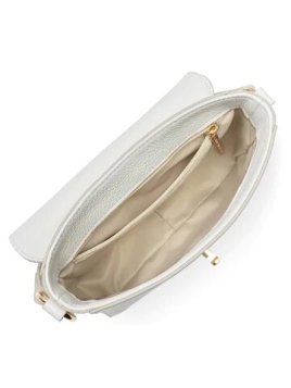 Lancaster 547-40 - CUIR DE VACHETTE - BLAN lancaster foulonné milano sac rabat carré s Sacs à mains