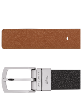 Longchamp 42026/021 - CUIR DE VACHETTE - N longchamp-le foulonné-ceinture homme Ceintures