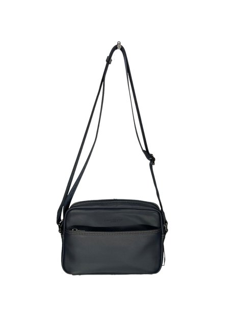 Lancaster 320-33 - CUIR DE VACHETTE - BLEU lancaster soft vintage sacoche homme sacoche-homme