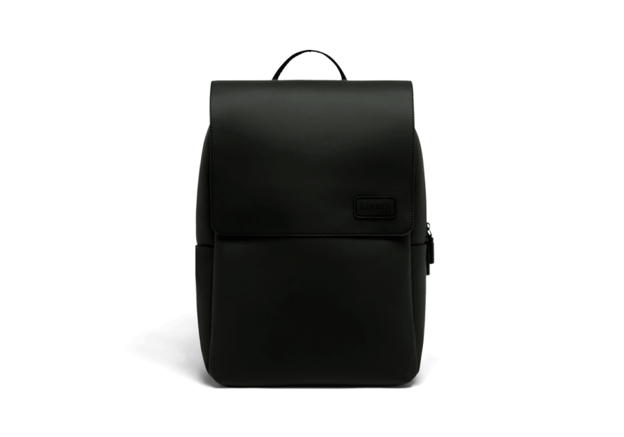 lipault 140601 - POLYURÉTHANE - NOIR sac à dos square lost in berlin Maroquinerie