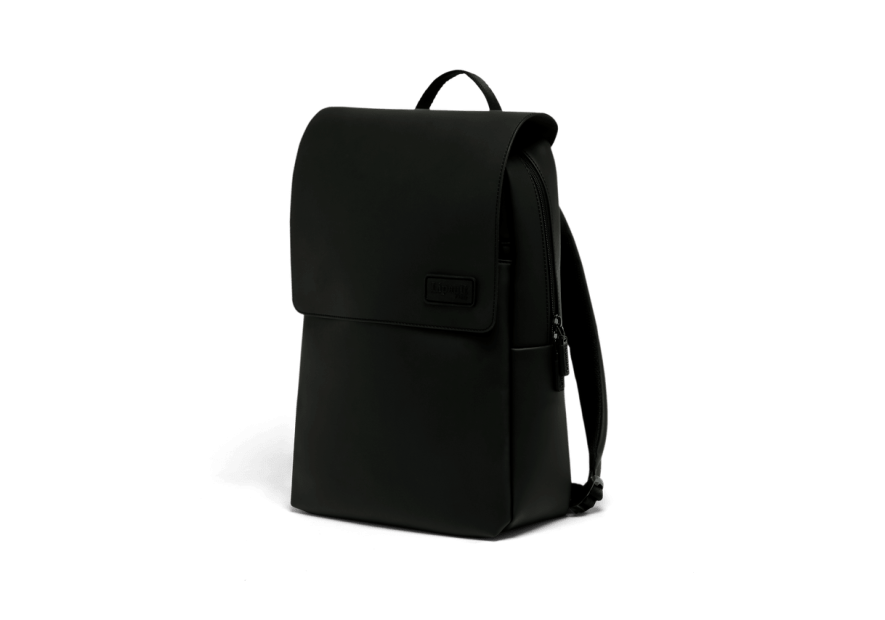 lipault 140601 - POLYURÉTHANE - NOIR sac à dos square lost in berlin Maroquinerie