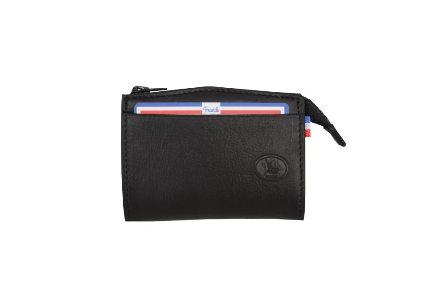 Frandi 255/5 - AUTHENTIQUE CUIR GRAS -  frandi-authentic-portemonnaie zip souple Porte-monnaie