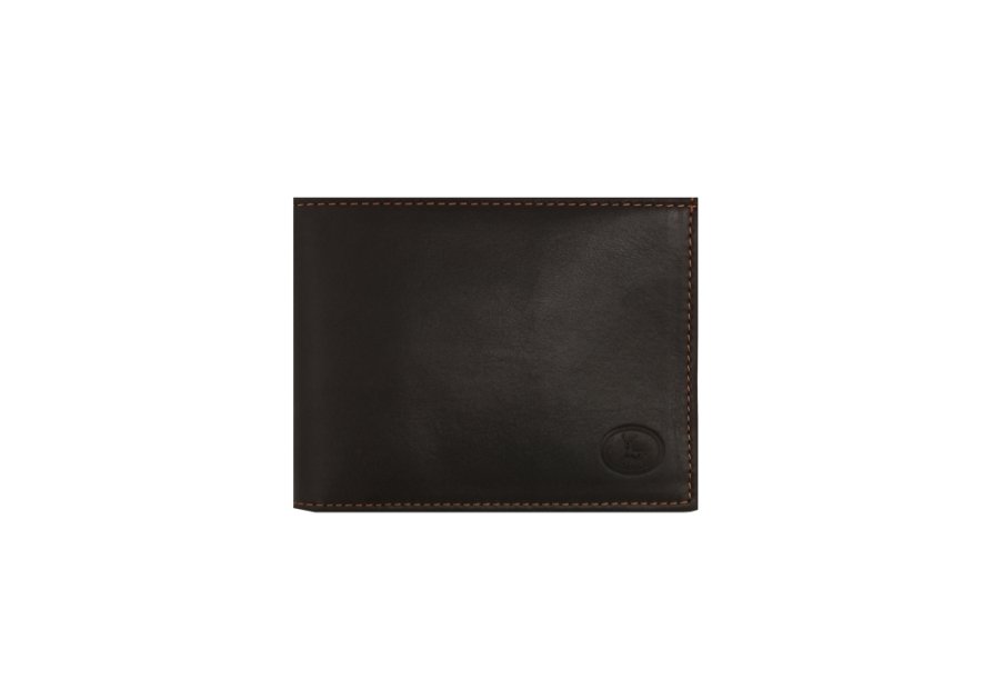 Frandi 427/5 - CUIR DE VACHETTE - NOIR frandi-authentic-portefeuille italien zip Portefeuilles