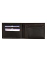 Frandi 427/5 - CUIR DE VACHETTE - NOIR frandi-authentic-portefeuille italien zip portefeuille-homme
