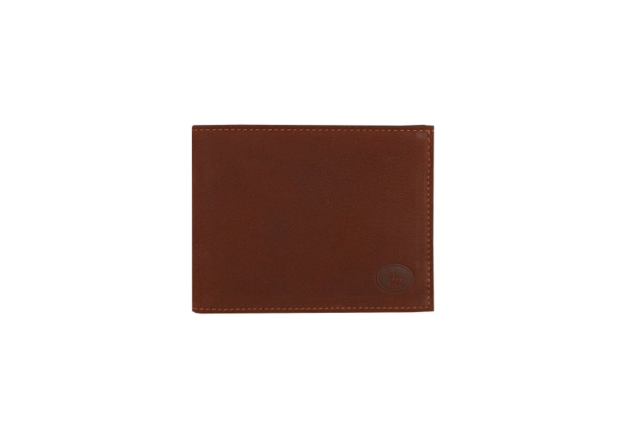 Frandi 427/5 - CUIR DE VACHETTE - COGNA frandi-authentic-portefeuille italien zip Portefeuilles