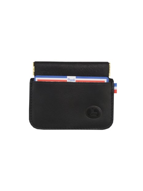 Frandi 431/5 - AUTHENTIQUE CUIR GRAS -  porte monnaie clic clac cuir pm-homme